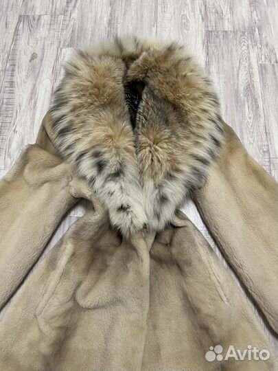 Шуба норковая с рысью Оригинал