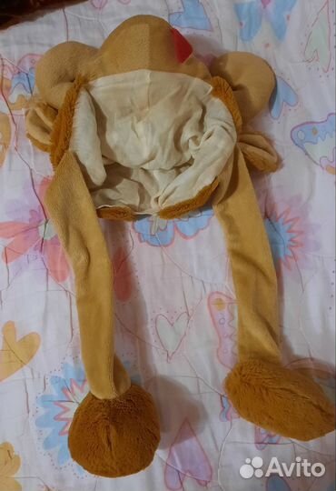 Новогодняя шапка оленя