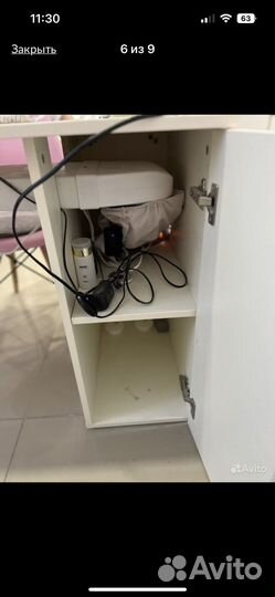 Встраиваемый пылесос для маникюра emil