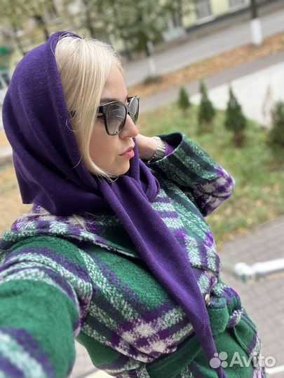 Вязаная косынка