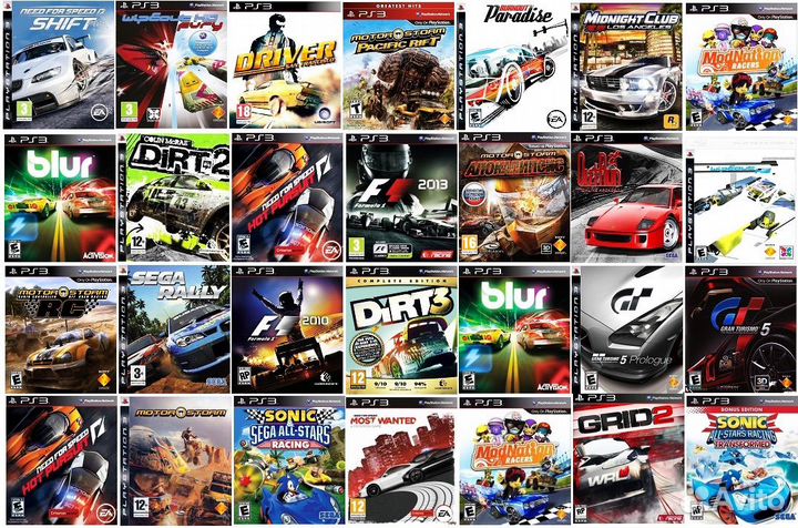 100 игр для Playstation 3/PS3