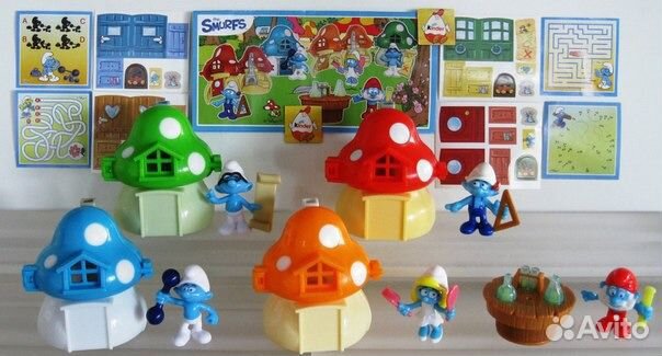 Серия Смурфики (максикиндер)