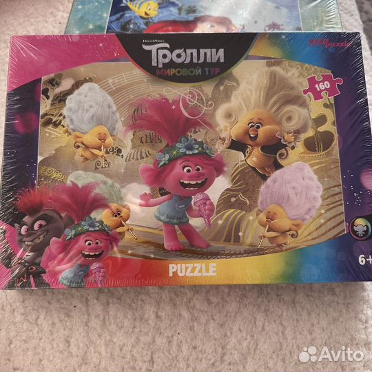 Пазл новые, в упаковке