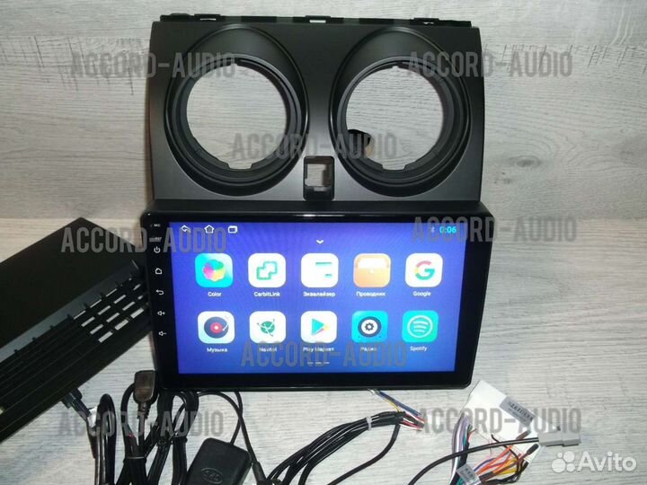 Магнитола 2DIN Nissan Qashqai j10 Android 2/32