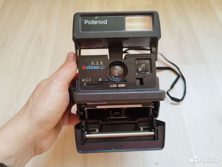 Polaroid 636 closeup