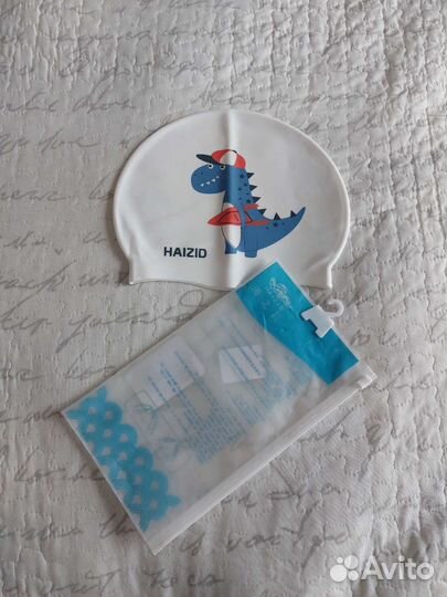 Силиконовая шапочка для плавания 46-52 (Новая)