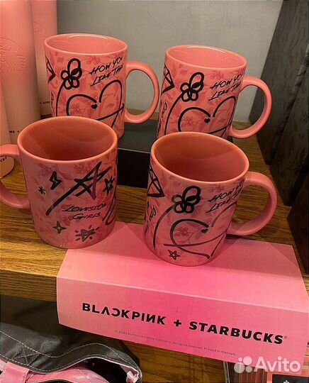 Коллекция Starbucks Blackpink Новое