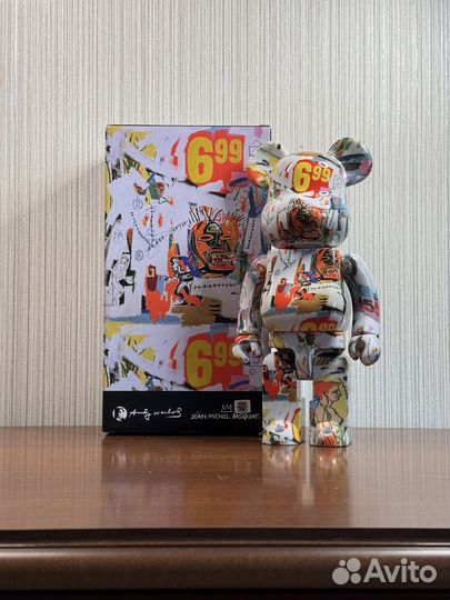 Bearbrick Andy Warhol Jean-Michel Basquiat 400%