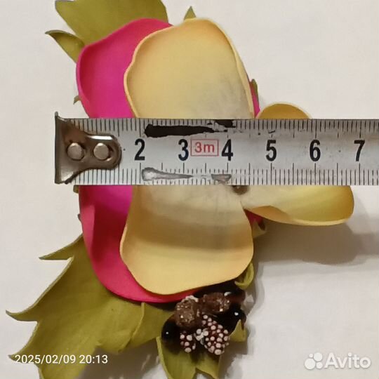 Брошь, ручной работы