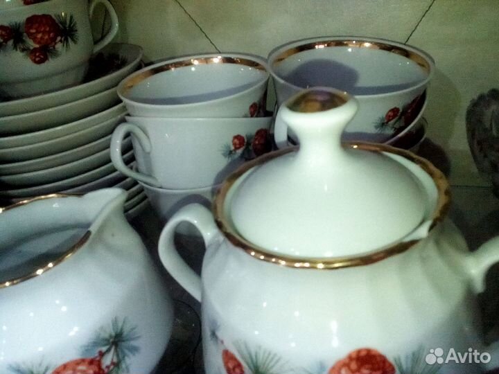 Чайный сервиз СССР на 12 персон