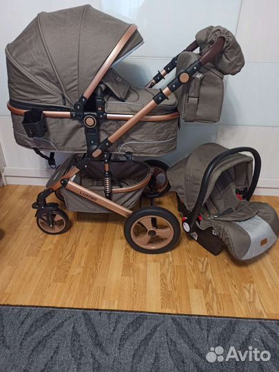 Детские коляски новые Luxmom 518 3в1