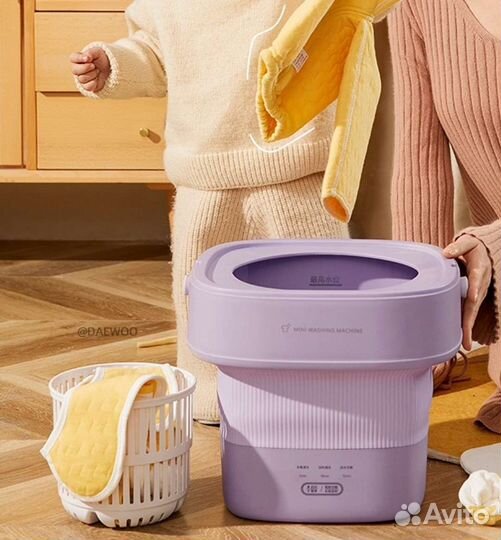 Мини стиральная машина с отжимом