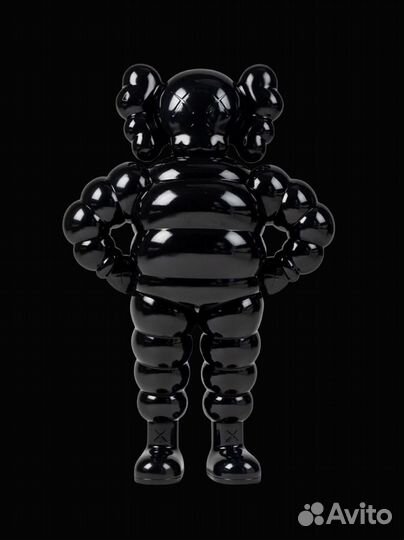 Kaws коллекционная фигурка chum черный