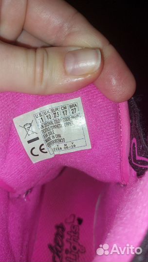 Ботинки на девочку