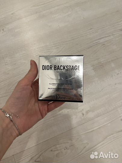 Dior backstage палетка хайлайтер 001