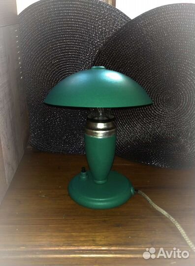 Зеленая лампа гриб СССР