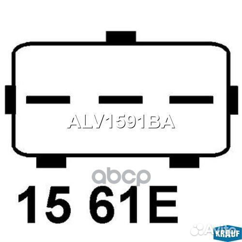 Генератор 14V 120A ALV1591BA Krauf