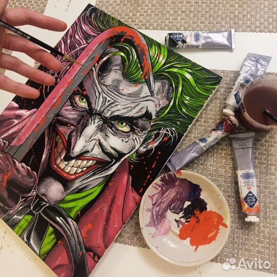 Картина Джокер (написана, не постр)