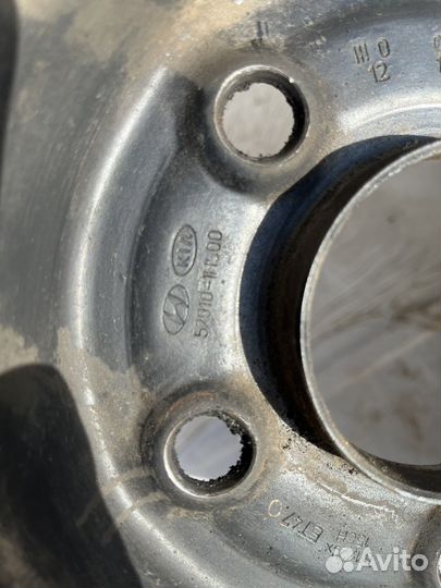 Диски Hyundai/Kia 5*114.3 R15, 52910-1H500
