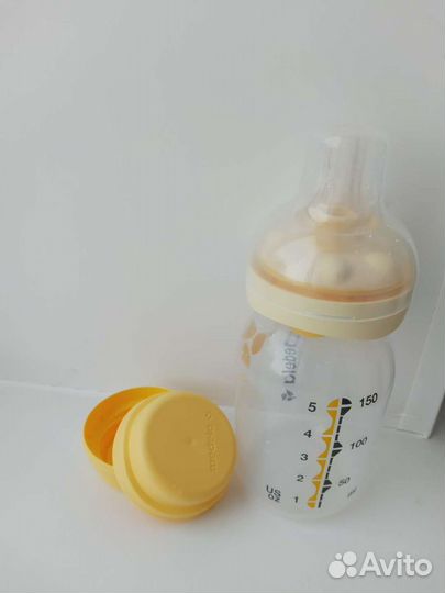 Бутылочка medela со смартсоской для кормления