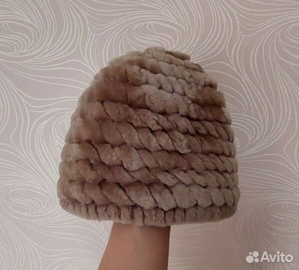 Шапка натуральный мех