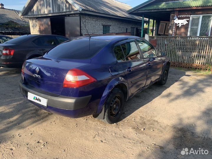 Renault Megane 1.4 МТ, 2004, 270 000 км