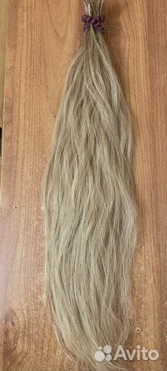 Волосы для наращивания блонд