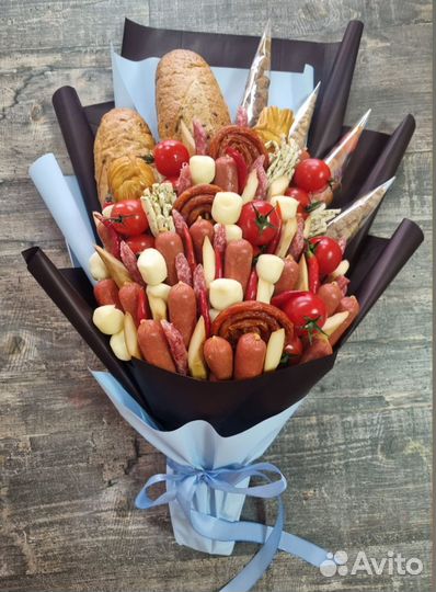 Съедобные букеты (колбасный, мужской, бокс )