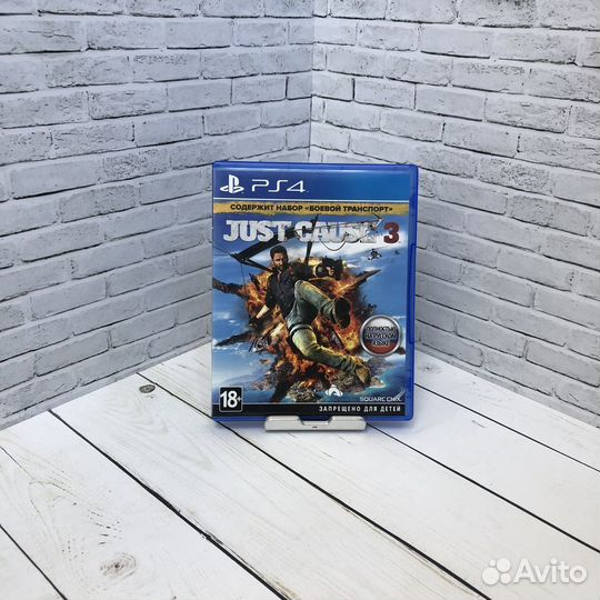 Диск PS4 Just Cause 3