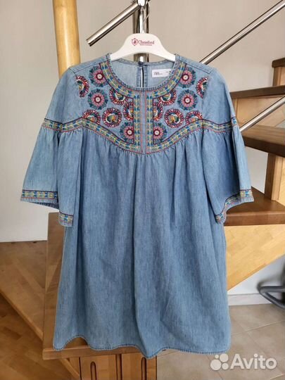 Платье-туника zara для девочки