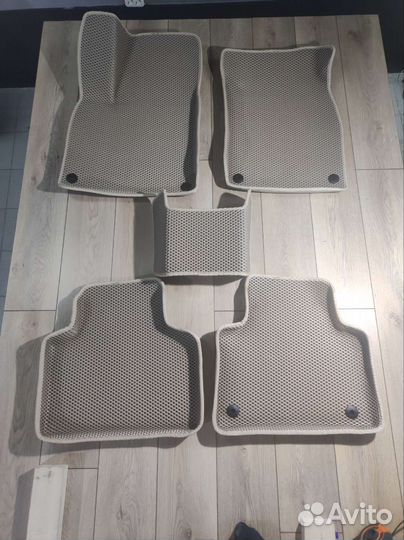 Ковры EVA Nissan Qashqai 1 с бортами Ева