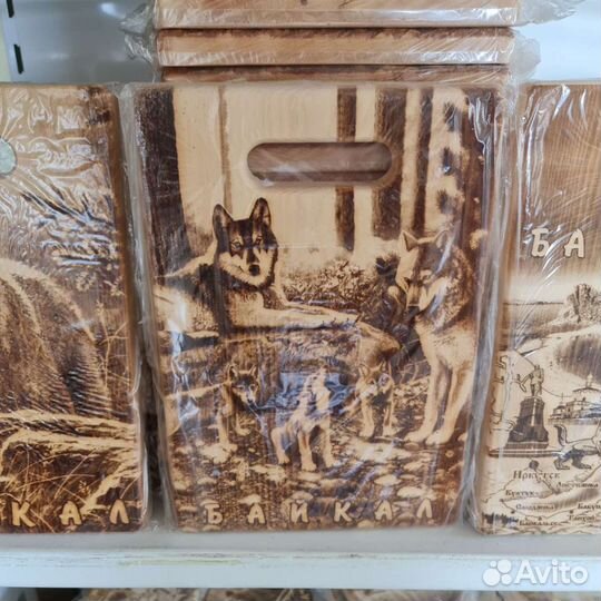 Разделочная доска из кедра Байкал