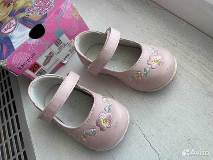 Туфли для девочки 20 размер