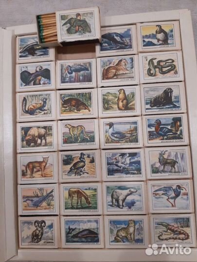 Коллекционный набор спичек СССР