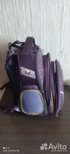 Школьный рюкзак для девочки легкий, ортопедический