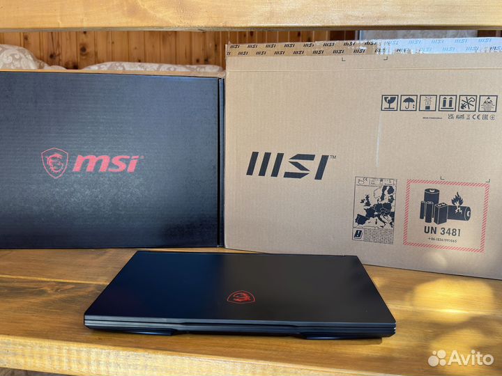 Игровой ноутбук MSI GF63 Rtx3050ti