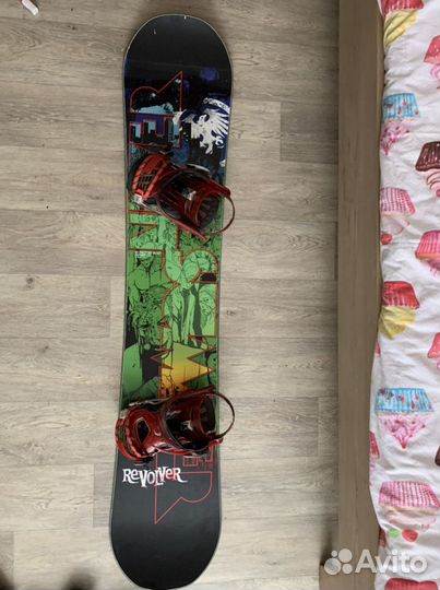 Комплект Сноуборд Never Summer Revolver 152
