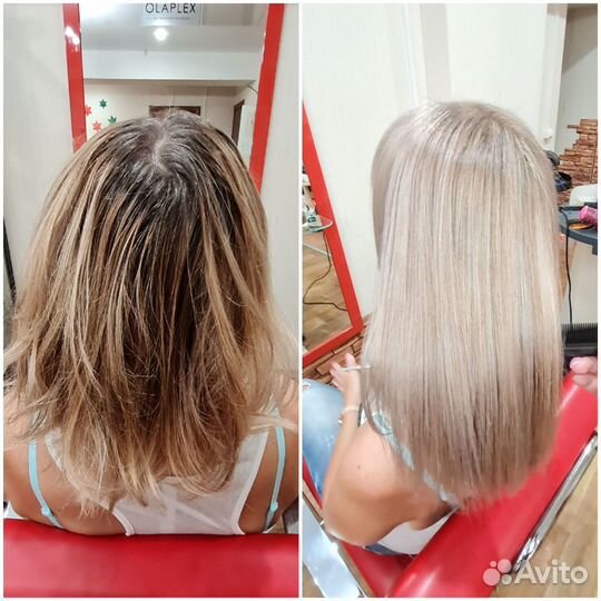 Все виды окрашивания, выпрямление, уход, окудрение