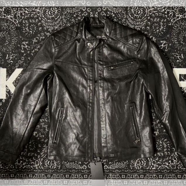 Кожанка авангард Number nine type lgb