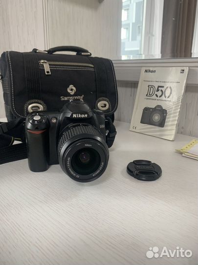 Nikon D 50+2 объектива AF-S (стоковый + новый VR)