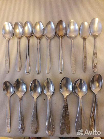 Вилки ложки половники СССР