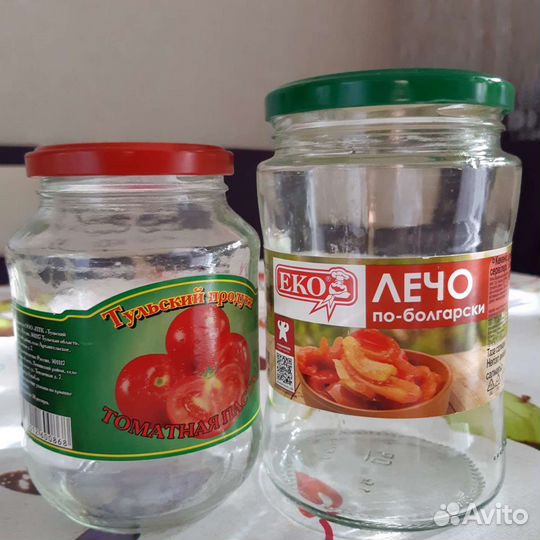 Банки стеклянные