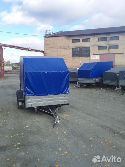 Прицеп Атлетик 2.5*1.5 метра, с тентом в комплекте