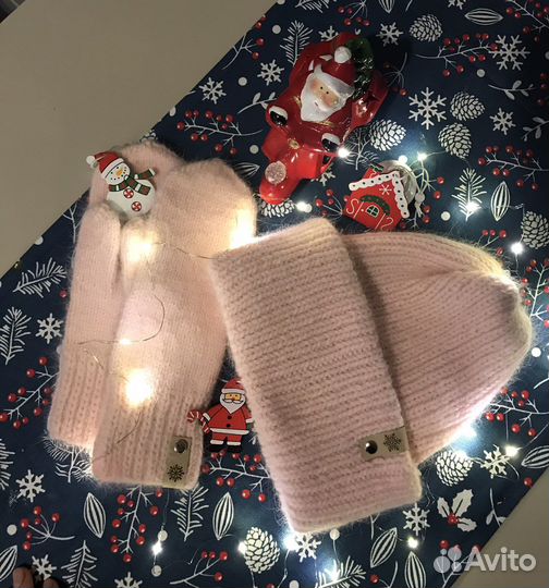 Шапка женская вязаная