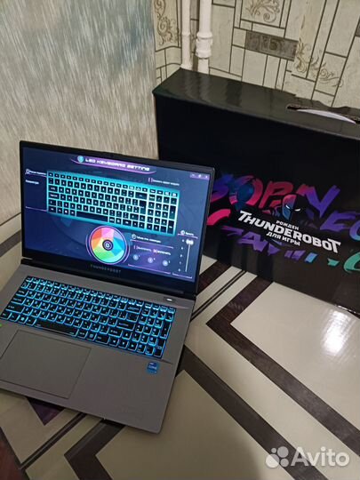 Новый Thuderobot 17.3/RTX3050Ti/i5 12450H
