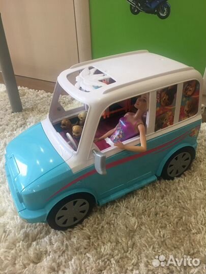 Игровой набор автомобиль с щенками