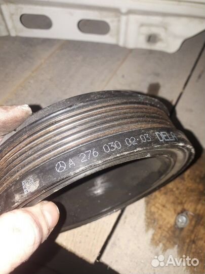 Шкив коленвала мерседес М276