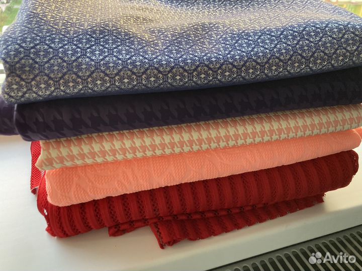 Отрезы трикотажных полотен и жаккардов