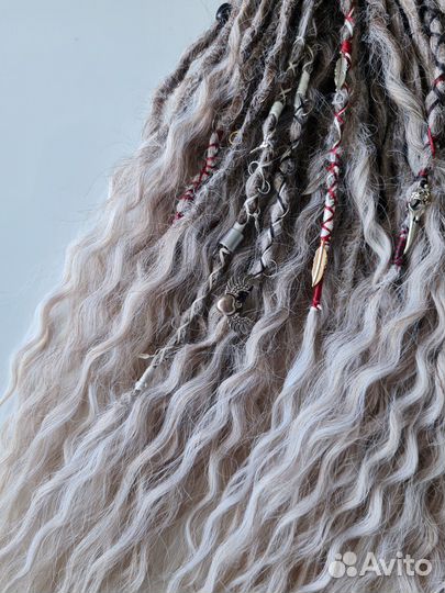 Дредокудри комплект безопасные дреды афрокосы