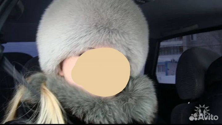 Шапка из меха песца